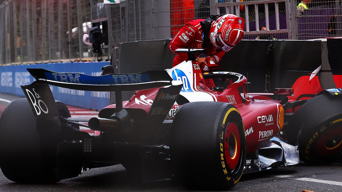 Chaos at Azerbaijan Grand Prix qualifying sees record SIX red flags